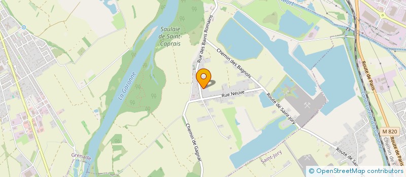 localisation de l'entreprise SCI DU VERDUNIEN  GRENADE