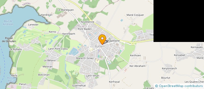 localisation de l'entreprise SCI DU VERGER  BADEN