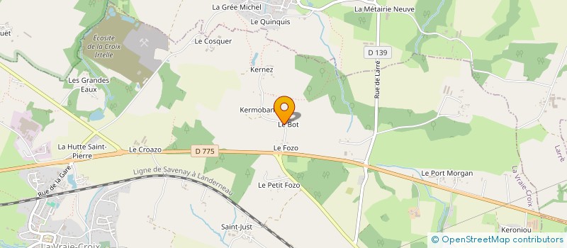 localisation de l'entreprise SCI DU VERGER  MONTERBLANC