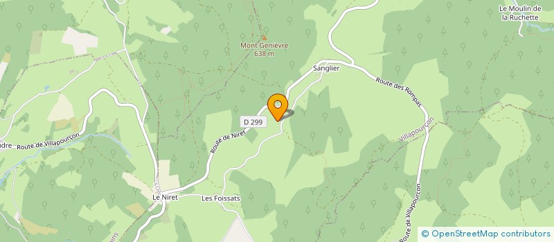 localisation de l'entreprise SCI DU VERGER  VILLAPOURCON