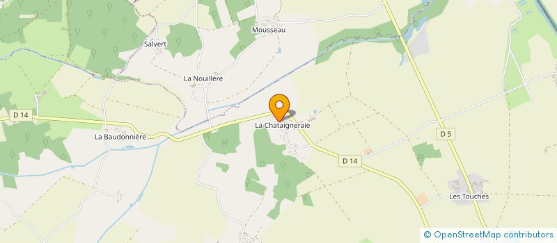 localisation de l'entreprise SCI DU VERGER  VICQ-SUR-GARTEMPE