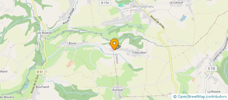 localisation de l'entreprise SCI DU VERGER DE DEMPTEZIEU  CHELIEU