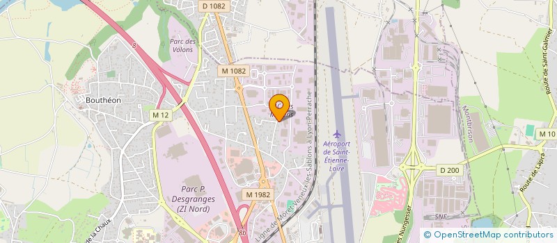 localisation de l'entreprise SCI DU VERNAY  ANDREZIEUX-BOUTHEON