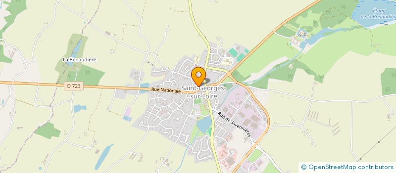 localisation de l'entreprise SCI DU VERNECHET  SAINT-AUGUSTIN-DES-BOIS