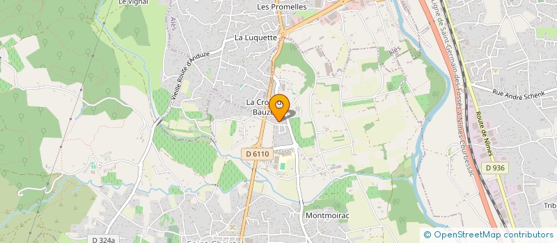 localisation de l'entreprise SCI DU VERNEIL  SAINT-CHRISTOL-LEZ-ALES