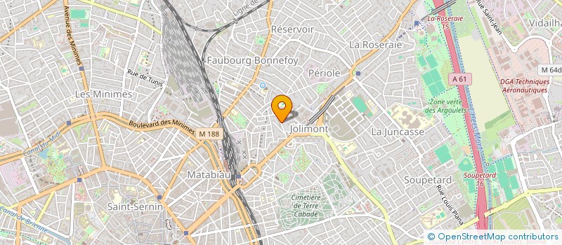 localisation de l'entreprise SCI DU VERSEAU à TOULOUSE