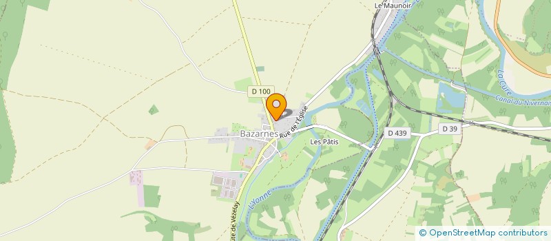 localisation de l'entreprise SCI DU VERSEAU  PREGILBERT