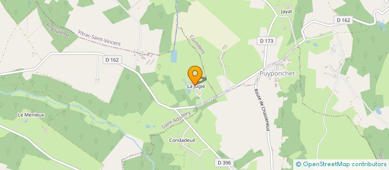 localisation de l'entreprise SCI DU VERSO  SAINT-ADJUTORY