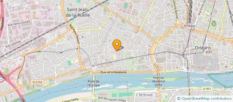 localisation de l'entreprise SCI DU VERT GALANT à ORLEANS