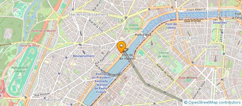 localisation de l'entreprise SCI DU VERT GALANT  PARIS