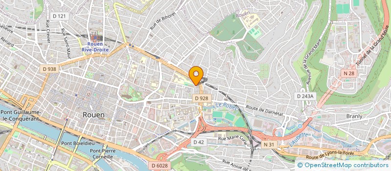 localisation de l'entreprise SCI DU VERT LOGIS  ROUEN