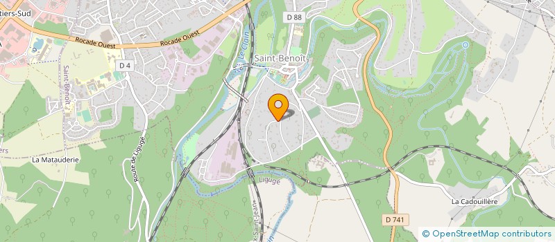 localisation de l'entreprise SCI DU VIADUC à SAINT-BENOIT