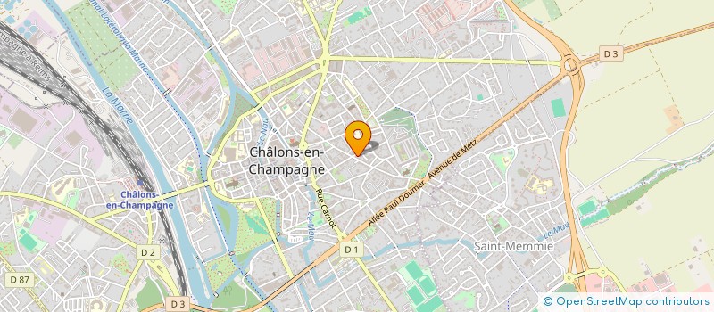 localisation de l'entreprise SCI DU VIDAME  CHALONS-EN-CHAMPAGNE