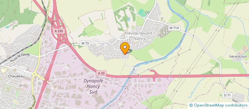 localisation de l'entreprise SCI DU VIEIL AITRE  FLEVILLE-DEVANT-NANCY