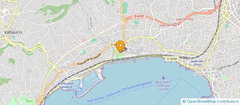 localisation de l'entreprise SCI DU VIEIL ANSE à ANTIBES
