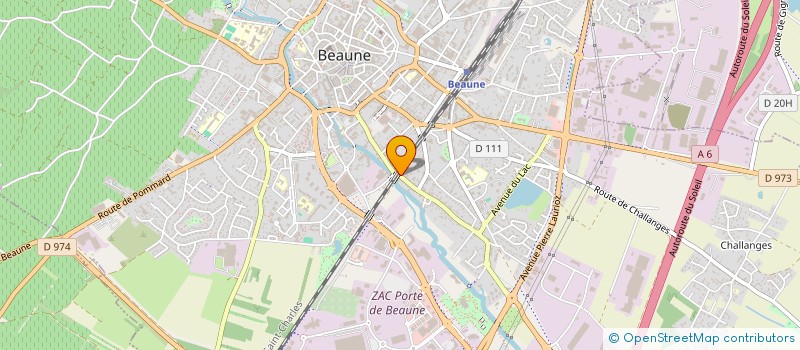 localisation de l'entreprise SCI DU VIEIL ATELIER à BEAUNE