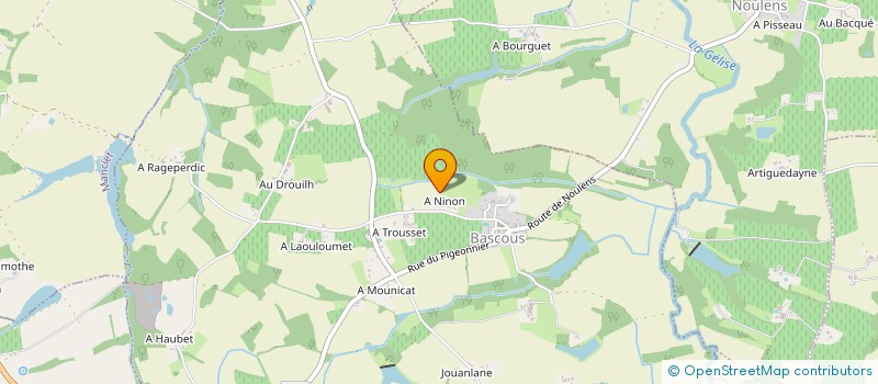 localisation de l'entreprise SCI DU VIEIL HOPITAL  BASCOUS