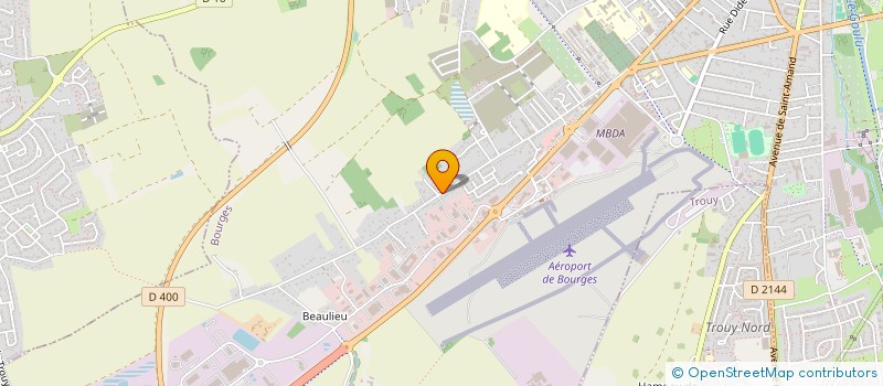 localisation de l'entreprise SCI DU VIEIL OLIVIER  BOURGES