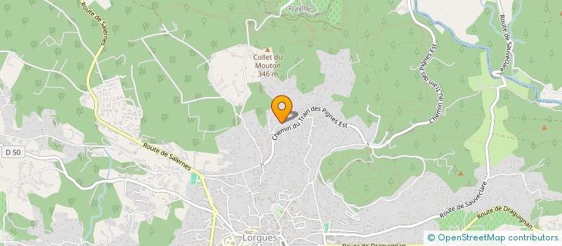 localisation de l'entreprise SCI DU VIEIL OLIVIER  LORGUES