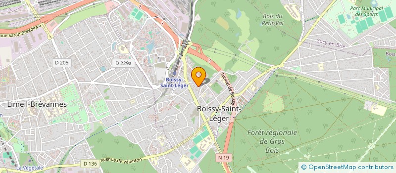 localisation de l'entreprise SCI DU VIEUX BOISSY à BOISSY-SAINT-LEGER