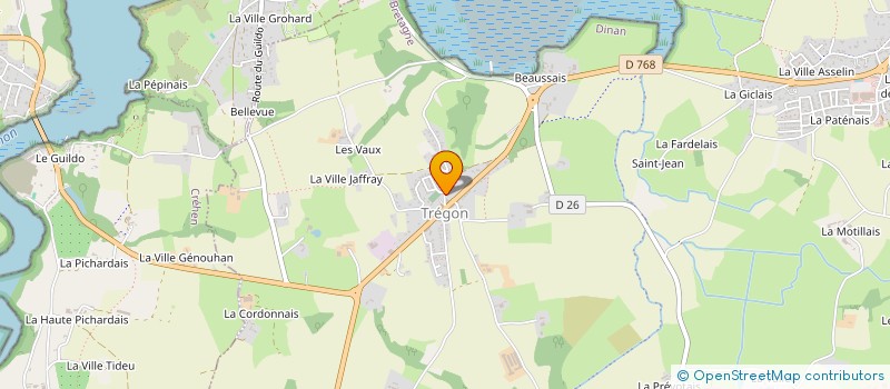 localisation de l'entreprise SCI DU VIEUX BOURG  BEAUSSAIS-SUR-MER