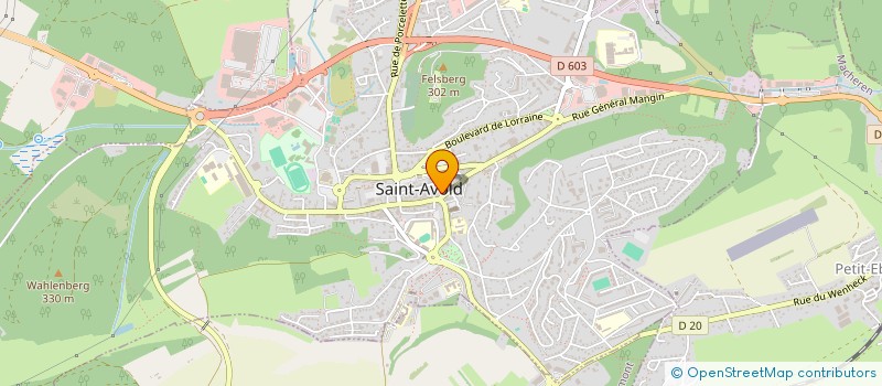 localisation de l'entreprise SCI DU VIEUX CARREAU à SAINT-AVOLD