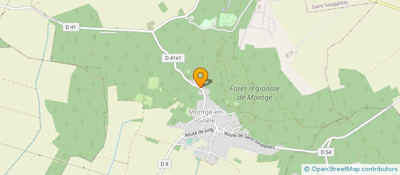 localisation de l'entreprise SCI DU VIEUX CHATEAU à MONTGE-EN-GOELE