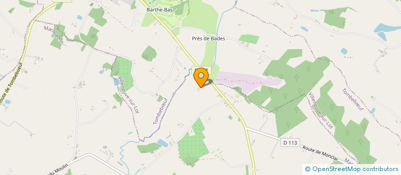 localisation de l'entreprise SCI DU VIEUX CHATEAU  VERTEUIL D'AGENAIS