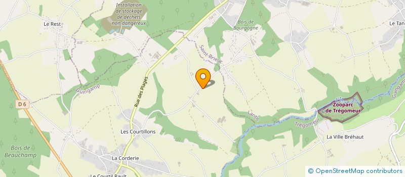localisation de l'entreprise SCI DU VIEUX CHATEL à PLELO