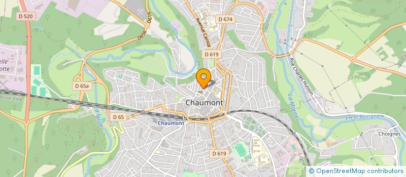 localisation de l'entreprise SCI DU VIEUX CHAUMONT à CHAUMONT