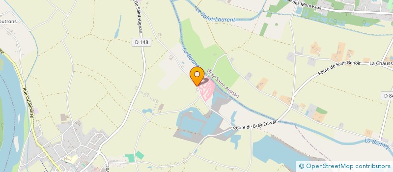localisation de l'entreprise SCI DU VIEUX CHEMIN à SAINT-BENOIT-SUR-LOIRE