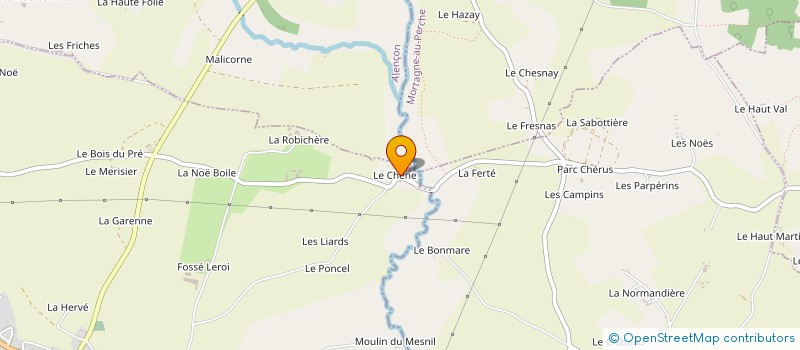 localisation de l'entreprise SCI DU VIEUX CHEMIN à SAINT-LEGER-SUR-SARTHE