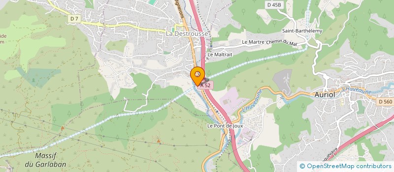localisation de l'entreprise SCI DU VIEUX CHENE à AURIOL