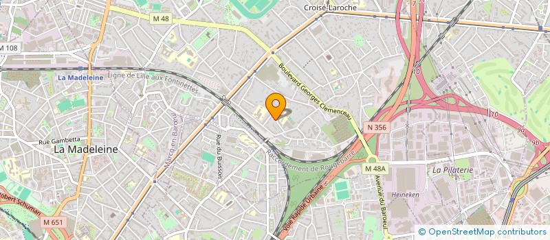 localisation de l'entreprise SCI DU VIEUX FOUR à MARCQ-EN-BARŒUL