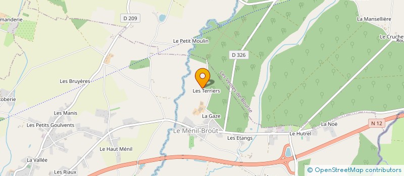 localisation de l'entreprise SCI DU VIEUX FOUR à HAUTERIVE