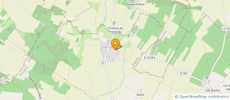 localisation de l'entreprise SCI DU VIEUX FOURNIL  REPARSAC