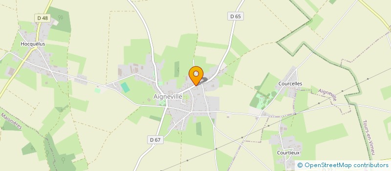 localisation de l'entreprise SCI DU VIEUX FRENE  AIGNEVILLE