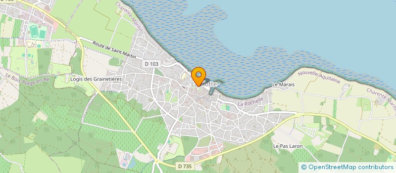 localisation de l'entreprise SCI DU VIEUX MARCHE  LA FLOTTE