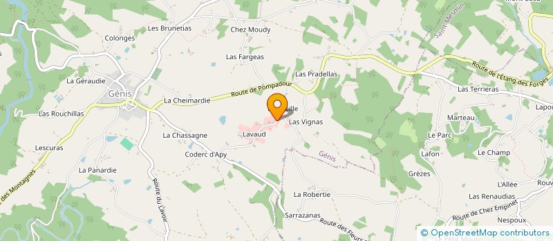 localisation de l'entreprise SCI DU VIEUX MARCHE  GENIS