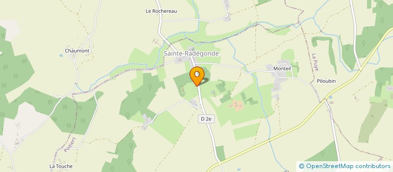 localisation de l'entreprise SCI DU VIEUX MARCHE  SAINTE-RADEGONDE