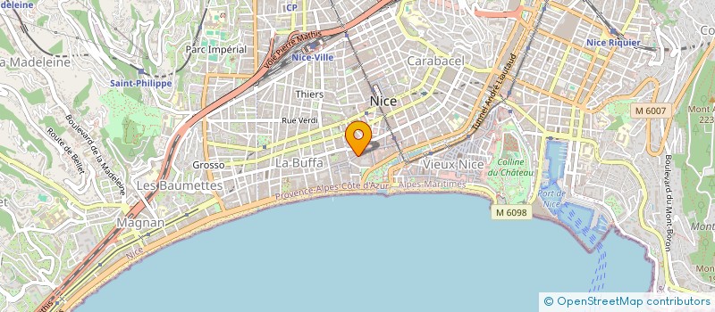 localisation de l'entreprise SCI DU VIEUX MAS à NICE
