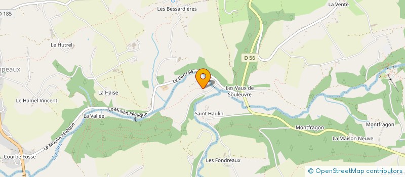 localisation de l'entreprise SCI DU VIEUX MENARD à SOULEUVRE EN BOCAGE