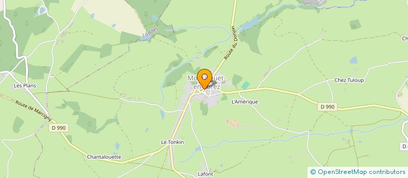 localisation de l'entreprise SCI DU VIEUX MONTAIGUET  MONTAIGUET-EN-FOREZ