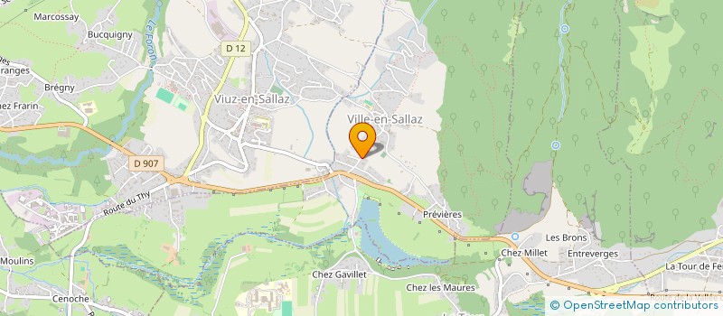 localisation de l'entreprise SCI DU VIEUX MOTTAY  VILLE-EN-SALLAZ