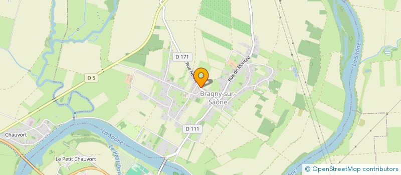 localisation de l'entreprise SCI DU VIEUX MOULIN à VERDUN-SUR-LE-DOUBS