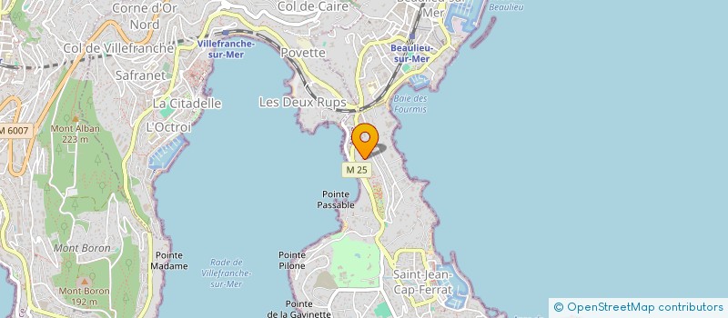 localisation de l'entreprise SCI DU VIEUX MOULIN à SAINT-JEAN-CAP-FERRAT