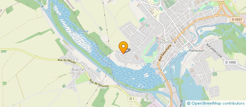 localisation de l'entreprise SCI DU VIEUX MOULIN à PERONNE