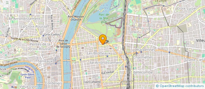 localisation de l'entreprise SCI DU VIEUX MOULIN  LYON