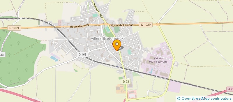 localisation de l'entreprise SCI DU VIEUX MOULIN à VILLERS-BRETONNEUX