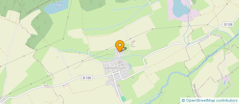 localisation de l'entreprise SCI DU VIEUX MOULIN  LENONCOURT